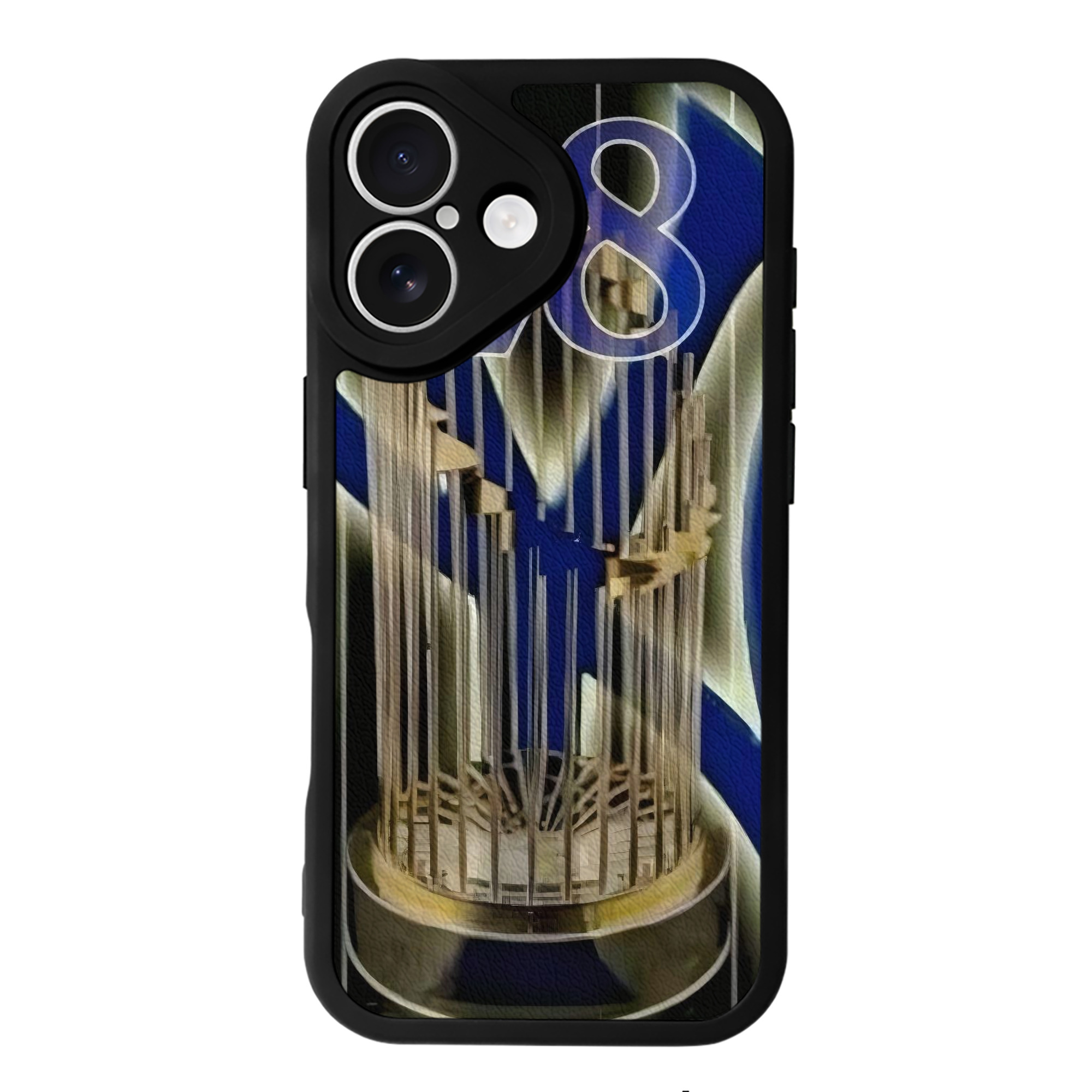 New York Yankees 172 IPhone 16 Silicone Leather Case – UV Print, Lambskin Texture – Perfect Fit, Wireless Charging Compatible, Scratch Resistant, Precise Cutouts – Stylish Protection For IPhone 16